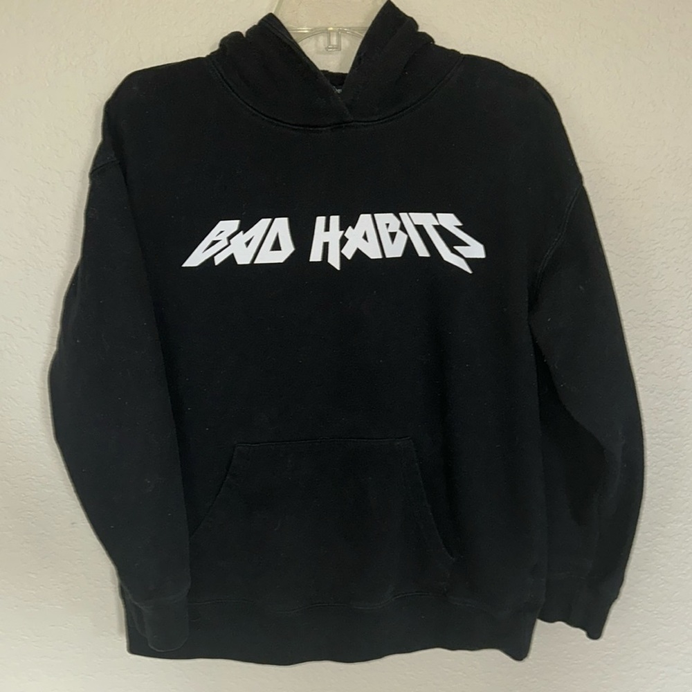 Black hoodie